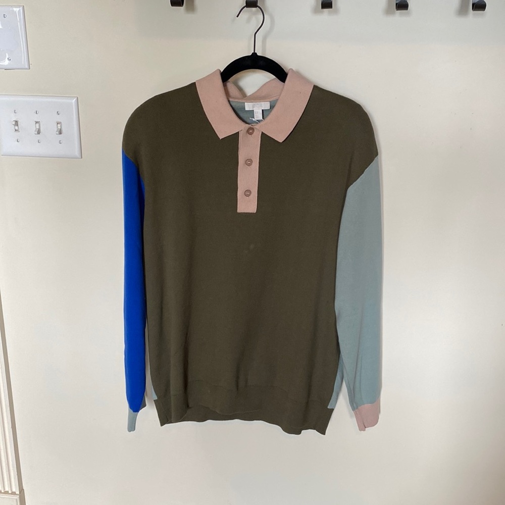 Cos color block shirt